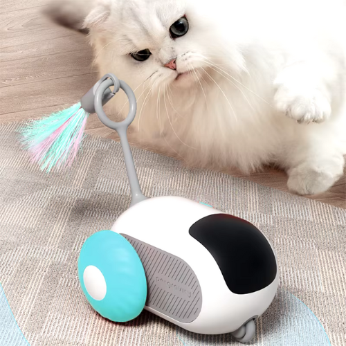 Juguete interactivo teledirigido para gatos