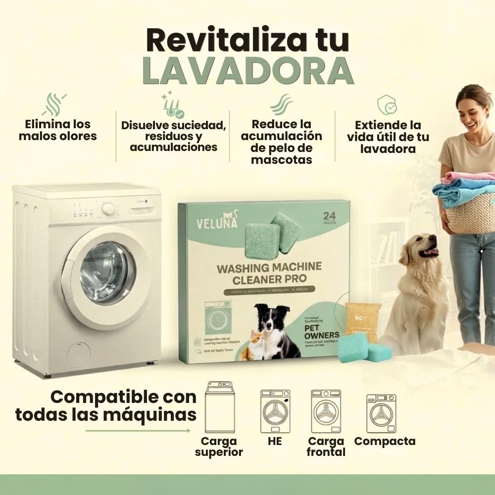 Veluna Limpiador de Lavadora Pro