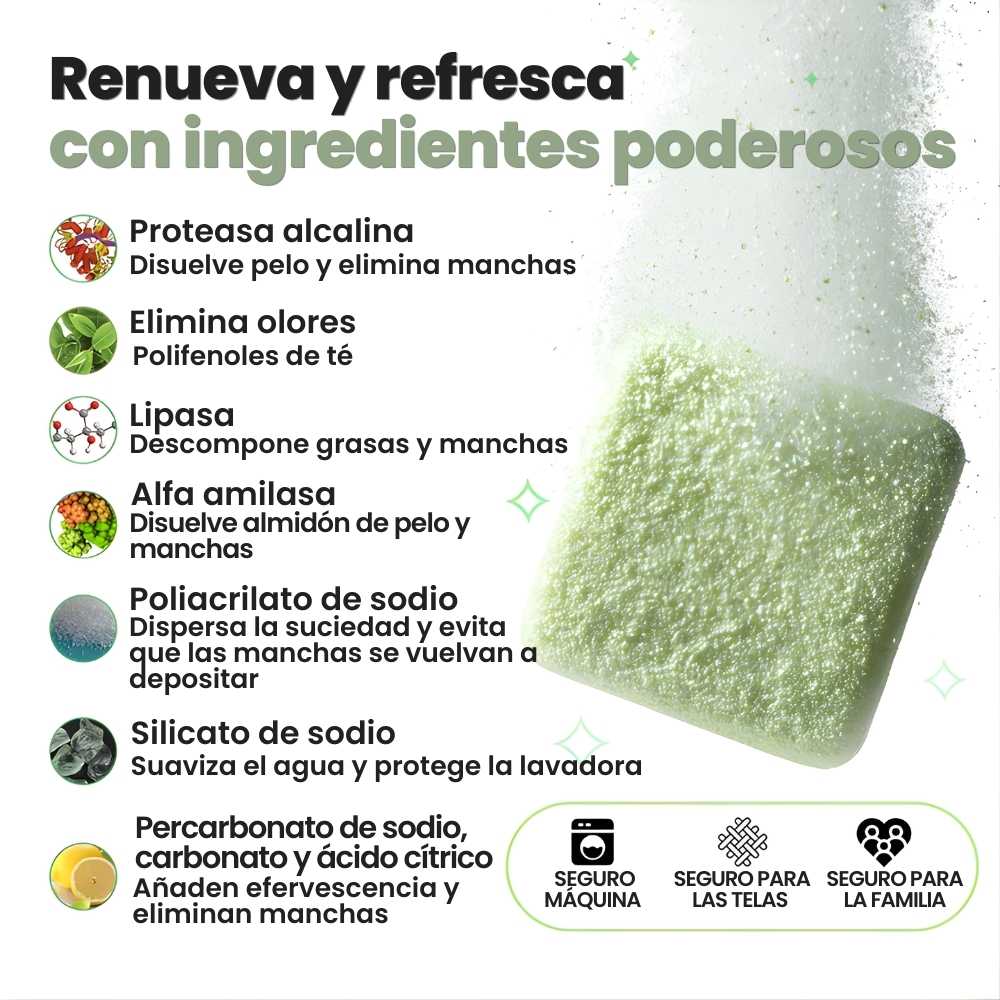 Veluna Limpiador de Lavadora Pro