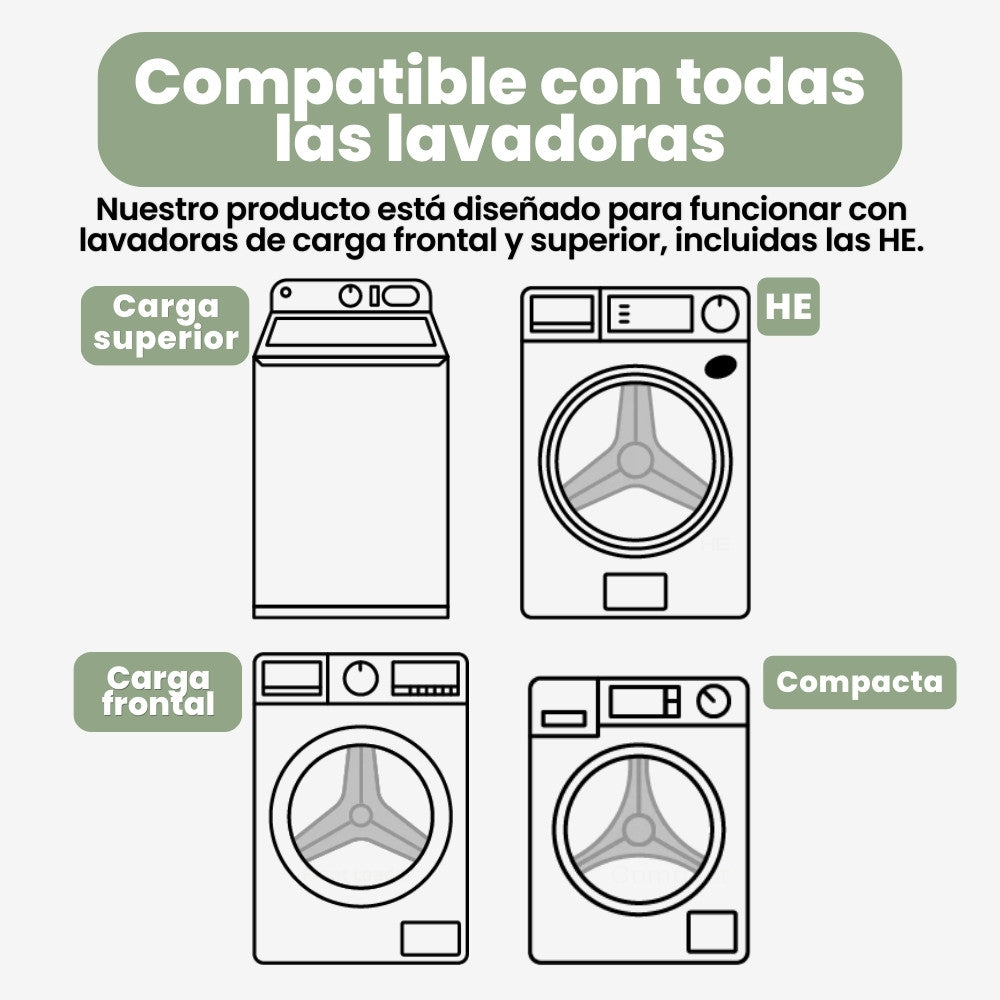Veluna Limpiador de Lavadora Pro